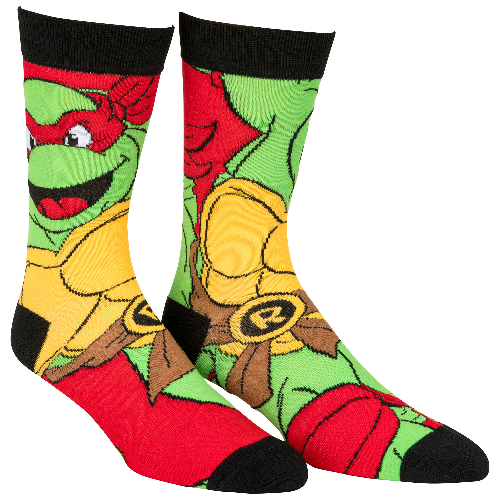Teenage Mutant Ninja Turtles Characters 6-Pack Crew Socks